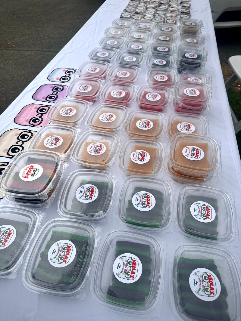 Spring Market of Various Flavor of Chi Chi Dango Mochi at Corporate Event Catering Festival