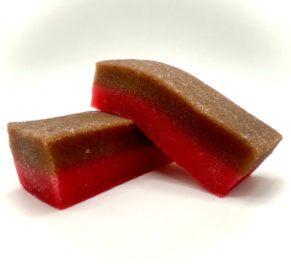 Chocolate Strawberry Chi Chi Dango 2 Layer 2 Piece