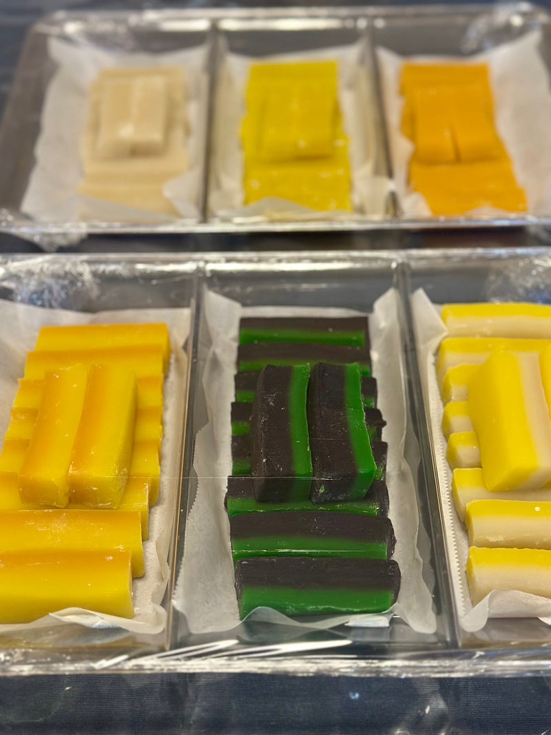 keolas eats mango lychee pandan ube haupia chi chi dango mochi party platter assortment catering seattle wa